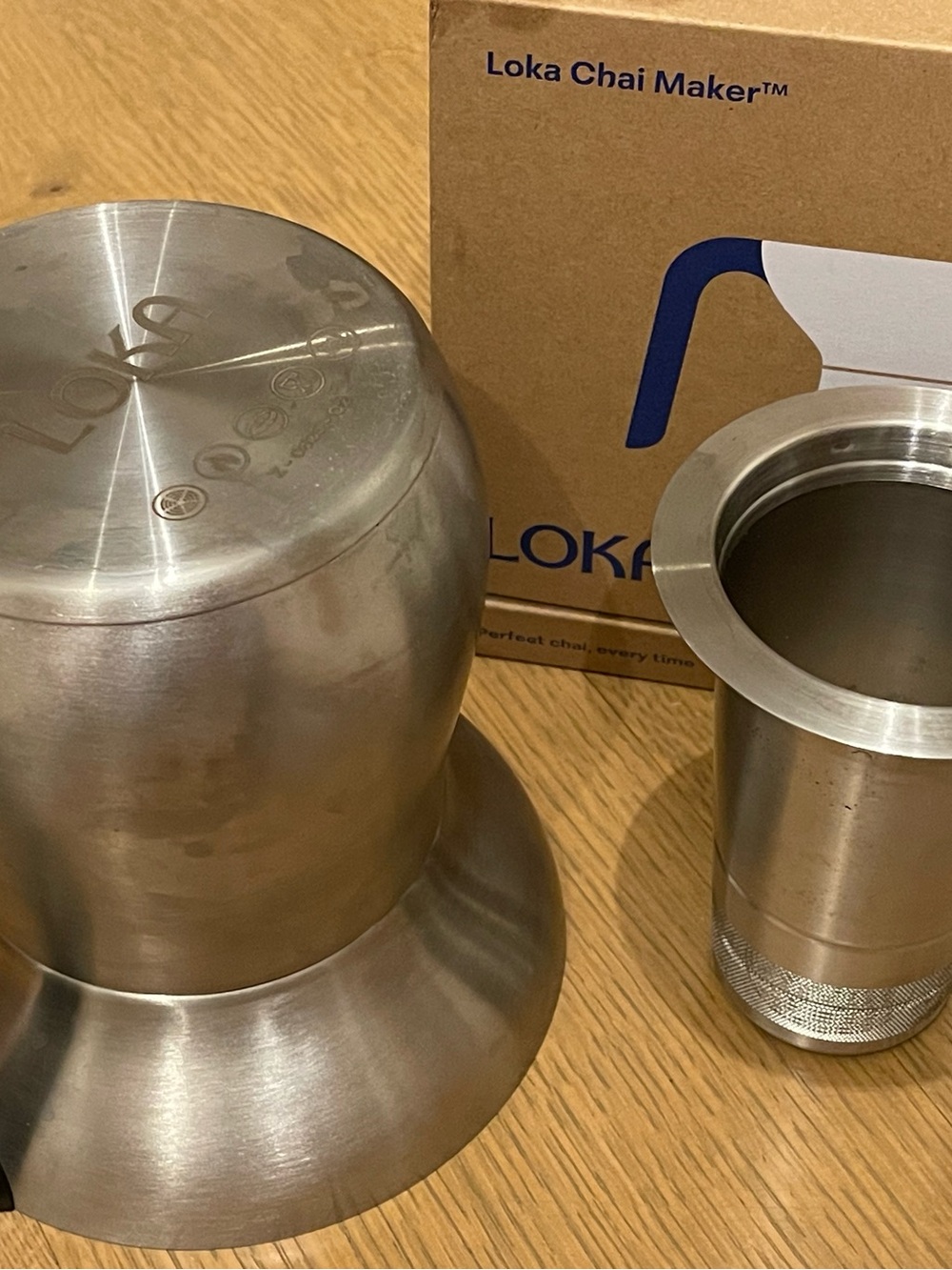 Stainless Steel Chai Maker - Silver - Picture 2 of 4